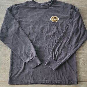 Vans Off The Wall Black Long Sleeve Shirt